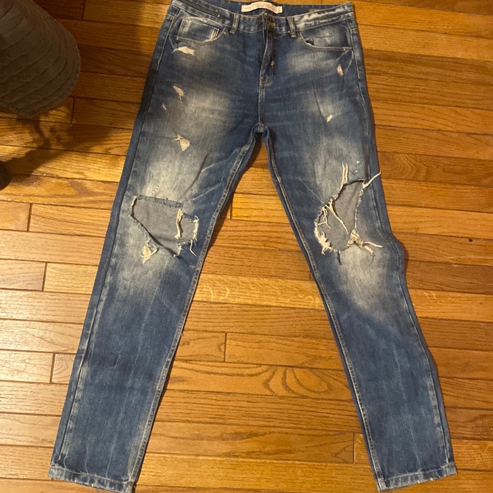 Zara mom jeans